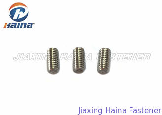 Cup Point M8 Stainless Steel Machine Screws Hexagon Socket Head For Buildings