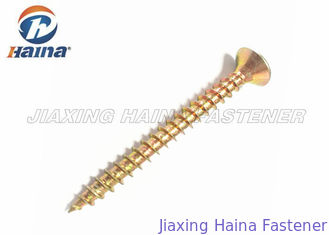 Zinc Plated C1022 Material Drive Self Tapping Screws For Wood Plate