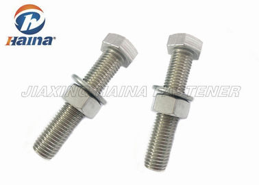 A2 A4 DIN933 M14 고 인장 알렌 육각 헤드 스톡 볼트 및 너트