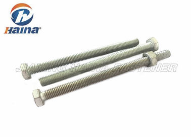 직류 전기를 통한 DIN933 M12x130 Gr.8.8 육 모자 나사가 육 머리에 의하여 뜨거운 복각 도망합니다