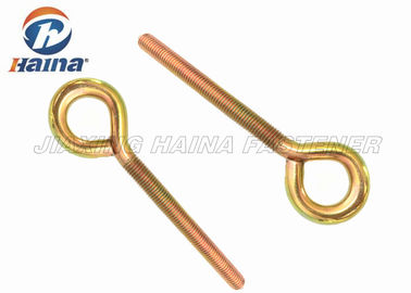 장력 탄소강 직류 전기로 자극된 아이볼트 1-1 / 2 &quot; 가득 찬 나사산이 있는 봉