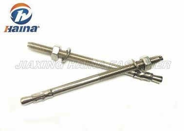 라운드 해드 M6 A2 A4 스테인레스 강 단단한 분명한 쐐기 앵커들 * 100명