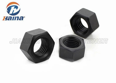탄소강 8.8 급료 M8 M10 M12 M16 직경 검정 ASTM A563 육 머리 견과