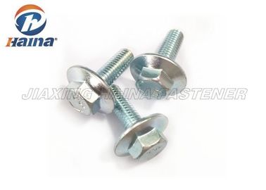 M8 Ｘ 25 탄소강 육각 헤드 플랜지 볼트는 왼쪽 스레드 / 옳은 스레드를 특화했습니다