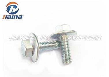 M8 Ｘ 25 탄소강 육각 헤드 플랜지 볼트는 왼쪽 스레드 / 옳은 스레드를 특화했습니다