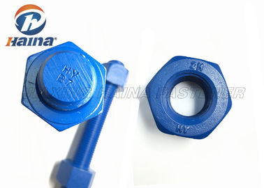 ASTM A193 B7 B7M 탄소강 완전 나사산 로드 너트 스터드 볼트 및 너트