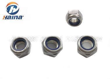 저항 풀림 SS304 M12x1.25 자체 나일론 삽입 잠금 너트