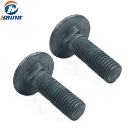 DIN 603/608 탄소강 원형 버섯 머리 미터 인치 캐리지 볼트