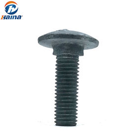 DIN 603/608 탄소강 원형 버섯 머리 미터 인치 캐리지 볼트