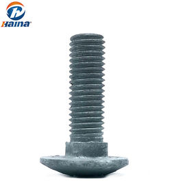 DIN 603/608 탄소강 원형 버섯 머리 미터 인치 캐리지 볼트