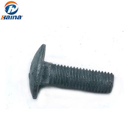 DIN 603/608 탄소강 원형 버섯 머리 미터 인치 캐리지 볼트