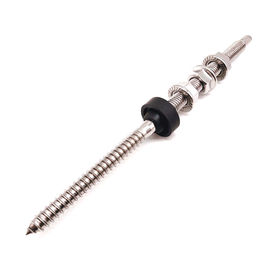3개의 플랜지 너트가 있는 SS304 M10 200mm 250mm 행거 볼트