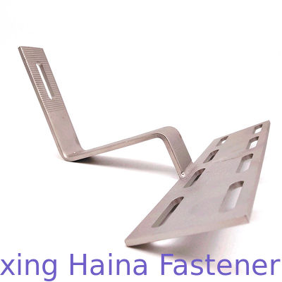 샌드 블라스팅 PV 브래킷 태양 장착 액세서리 조정 가능한 타일 후크