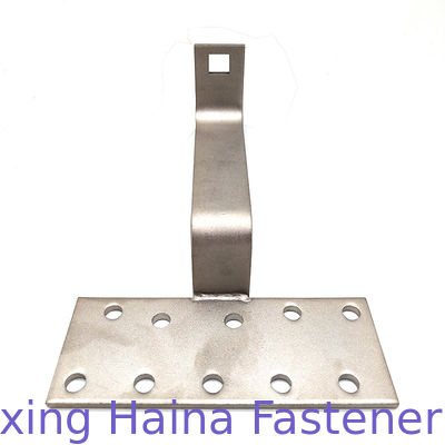 스테인리스 304 316 조정가능한 기와 지붕 걸이를 거치하는 주문 태양 전지판