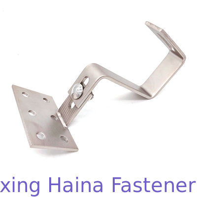 태양 전지판 설치를 위한 조정가능한 SUS304 SUS316 태양 슬레이트 기와 지붕 걸이