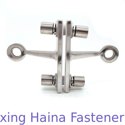 2개 팔은 마무리 SS316 유리 패싸드 커튼 벽등을 반영합니다