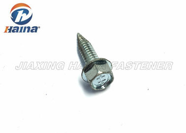 DIN 7976 Zinc Plated Carbon Steel Hex Head Self Tapping Screws For Automobile